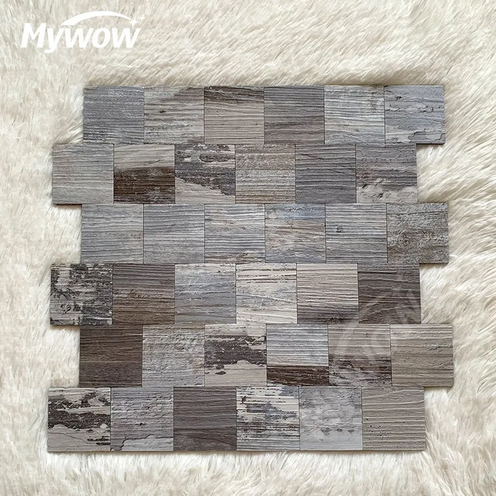 Настенная плитка своими руками, 3D мозаичные наклейки, отслаиваются и приклеиваются для украшения