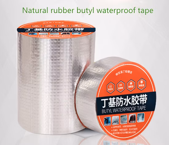 Заводская самоклеящаяся водонепроницаемая лента из алюминиевой фольги